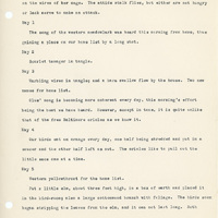 Elizabeth Van Sant transcribed letters