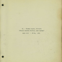 Frank Shoemaker, Narratives, Thomas County, July 3-11, July 27-30, 1911