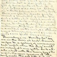 Edith Schwartz Clements handwritten letter