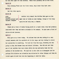 Elizabeth Van Sant transcribed letters