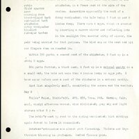 Frank H. Shoemaker typescript, 32 pages, detailing bird sightings, field trips, photography, and associated activities in Omaha, Nebraska.