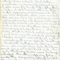 Edith Schwartz Clements handwritten letter