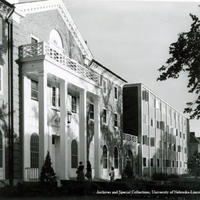 with Piper Hall, constructed in 1956.