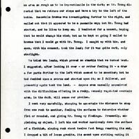 Frank H. Shoemaker typescript, 19 pages, noted on front page as "Have selected from my pocket day-dooks items pertaining to my leisure activities while on trips as private secretary to General Auditor of U.P.-S.P. and affiliates."