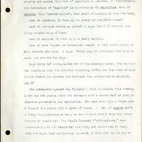 Frank H. Shoemaker typescript, 46 pages, detailing bird sightings, field trips, photography, and associated activities in Omaha, Nebraska.