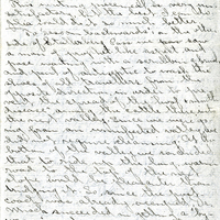 Edith Schwartz Clements handwritten letter