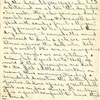 Edith Schwartz Clements handwritten letter