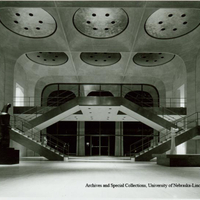 Art Gallery prior to closing of 12th street and demolition of Grant Hall.