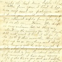 Handwritten 4 page letter from Marcia Bruner to Lawrence Bruner, "It was nearly three weeks the last time…"
