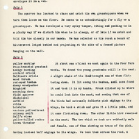 Elizabeth Van Sant transcribed letters