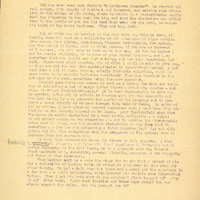 Typewritten letter, 4 pages, from Frank H. Shoemaker to I.S. [Isador] Trostler, "It snows cries the school-boy, and driving o'er the fields seems nowhere to alight says Emerson; then issues forth the storm with sudden burst and hurls the whole precipitated air down in a torrent says Thomson..."
