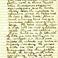 Raymond J. Pool Field Notes and Records