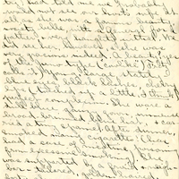 Edith Schwartz Clements handwritten letter