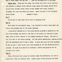 Elizabeth Van Sant transcribed letters