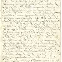 Edith Schwartz Clements handwritten letter