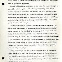 Frank H. Shoemaker typescript, 28 pages, titled "At Fort Riley, Kansas" on activities at Fort Riley between Oct. 12-29, 1903.