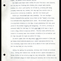 Frank H. Shoemaker typescript narrative, 29 pages,  on the bird room in Omaha home, with details on bird and insects.