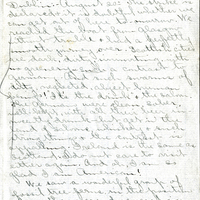 Edith Schwartz Clements handwritten letter