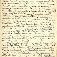 Edith Schwartz Clements handwritten letter