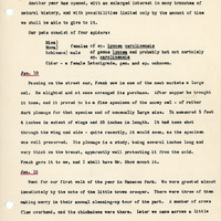 Elizabeth Van Sant transcribed letters