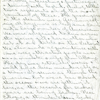 Edith Schwartz Clements handwritten letter