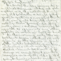 Edith Schwartz Clements handwritten letter