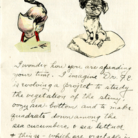 Edith Schwartz Clements handwritten letter