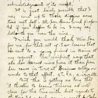 Handwritten letter, 7 pages, from  I.S. [Isador] Trostler to Frank H. Shoemaker, "Yours of 24-38 red on 29th. Your cipher was easy (after I had the key). You look for something difficult in nine do you not?"