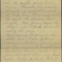 Handwritten 6 page letter from Marcia Bruner to Lawrence Bruner, "Who would have thought…"