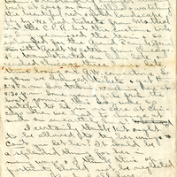 Edith Schwartz Clements handwritten letter