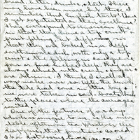 Edith Schwartz Clements handwritten letter