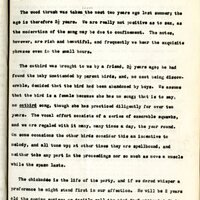 Frank H. Shoemaker typescript, 23 pages, on the bird-room in Omaha home