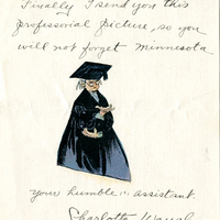 Edith Schwartz Clements handwritten letter