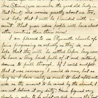 Handwritten 6 page letter from Lawrence Bruner to Marcia Bruner, "Your two letters of August 8th and 15th were awaiting me on my return from Paraguay."