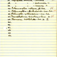 Raymond J. Pool Field Notes and Records