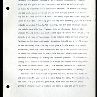 Frank H. Shoemaker typescript narrative, 29 pages,  on the bird room in Omaha home, with details on bird and insects.