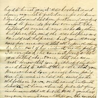 Handwritten 6 page letter from Engelman to Marcia Bruner, "I remember well you saying you were not there when the will…"