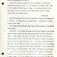 Frank H. Shoemaker typescript, 28 pages, titled "At Fort Riley, Kansas" on activities at Fort Riley between Oct. 12-29, 1903.