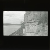 Original caption: 7-27-?-11. Limestone blocks, Weeping Water. No. 2. Cass County. (121111-00238)