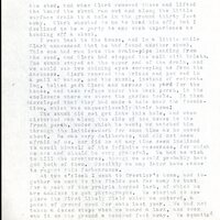 Frank H. Shoemaker typescript, 20 pages, detailing bird sightings, field trips, photography, and associated activities in Omaha, Nebraska.