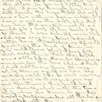 Edith Schwartz Clements handwritten letter
