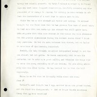 Frank H. Shoemaker typescript, 46 pages, detailing bird sightings, field trips, photography, and associated activities in Omaha, Nebraska.