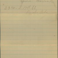 Handwritten 6 page letter from Marcia Bruner to Lawrence Bruner, "Who would have thought…"