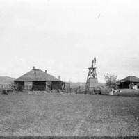 Original caption: Stillwell's ranch, Hackberry Lake, Cherry Co., Nebr. June 1903. Cherry County.