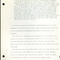 Frank H. Shoemaker typescript, 32 pages, detailing bird sightings, field trips, photography, and associated activities in Omaha, Nebraska.