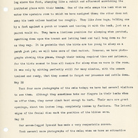 Elizabeth Van Sant transcribed letters