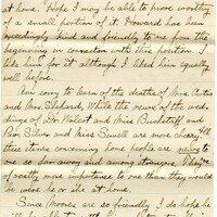 Handwritten 6 page letter from Lawrence Bruner to Marcia Bruner, "I received your letter dated June 9th, but mailed on the 7th yesterday."