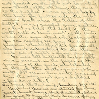 Edith Schwartz Clements handwritten letter
