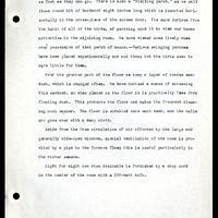 Frank H. Shoemaker typescript narrative, 29 pages,  on the bird room in Omaha home, with details on bird and insects.