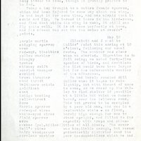 Frank H. Shoemaker typescript, 20 pages, detailing bird sightings, field trips, photography, and associated activities in Omaha, Nebraska.